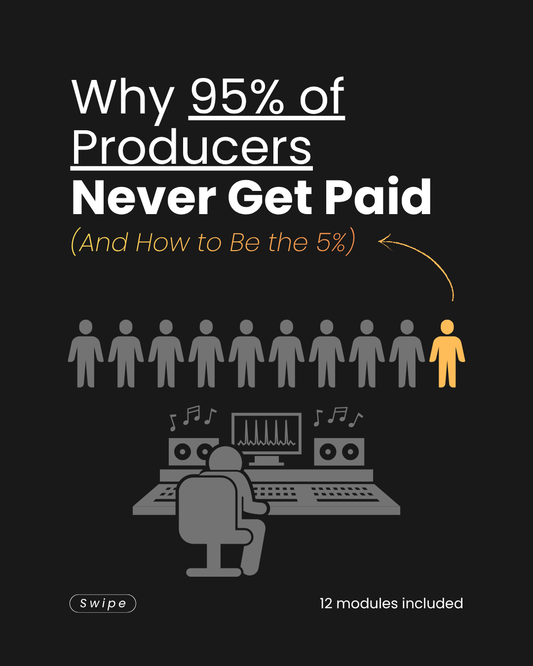 Why 95% of Producers Never Get Paid (And How to Be the 5%)