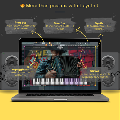 Balkan Plugin , more than presets, a full synth
