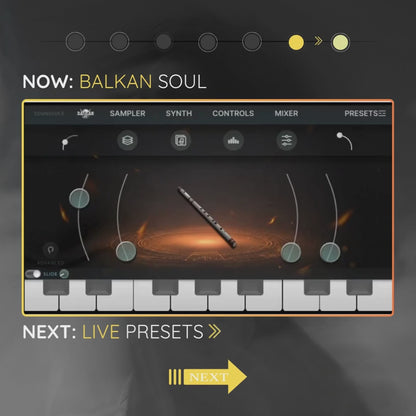 emotional balkan flute in balkan plugin