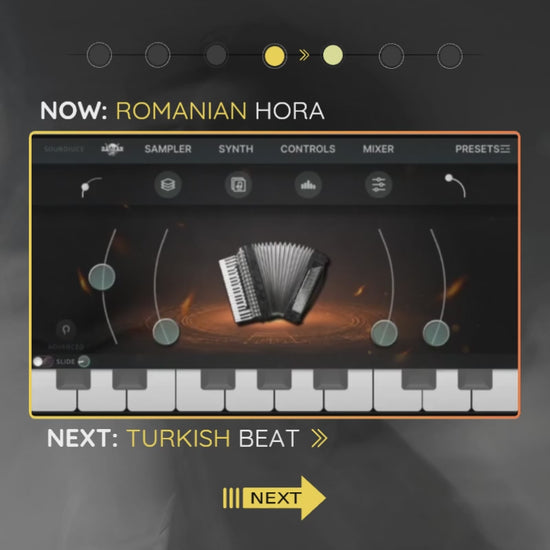 hora romaneasca with balkan plugin
