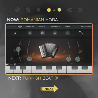 hora romaneasca with balkan plugin
